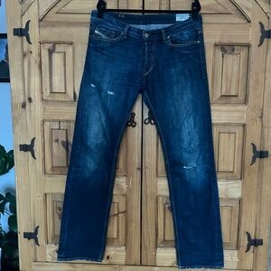 Vintage DIESEL-ADIDAS Collab VIKER Straight Fit Jeans